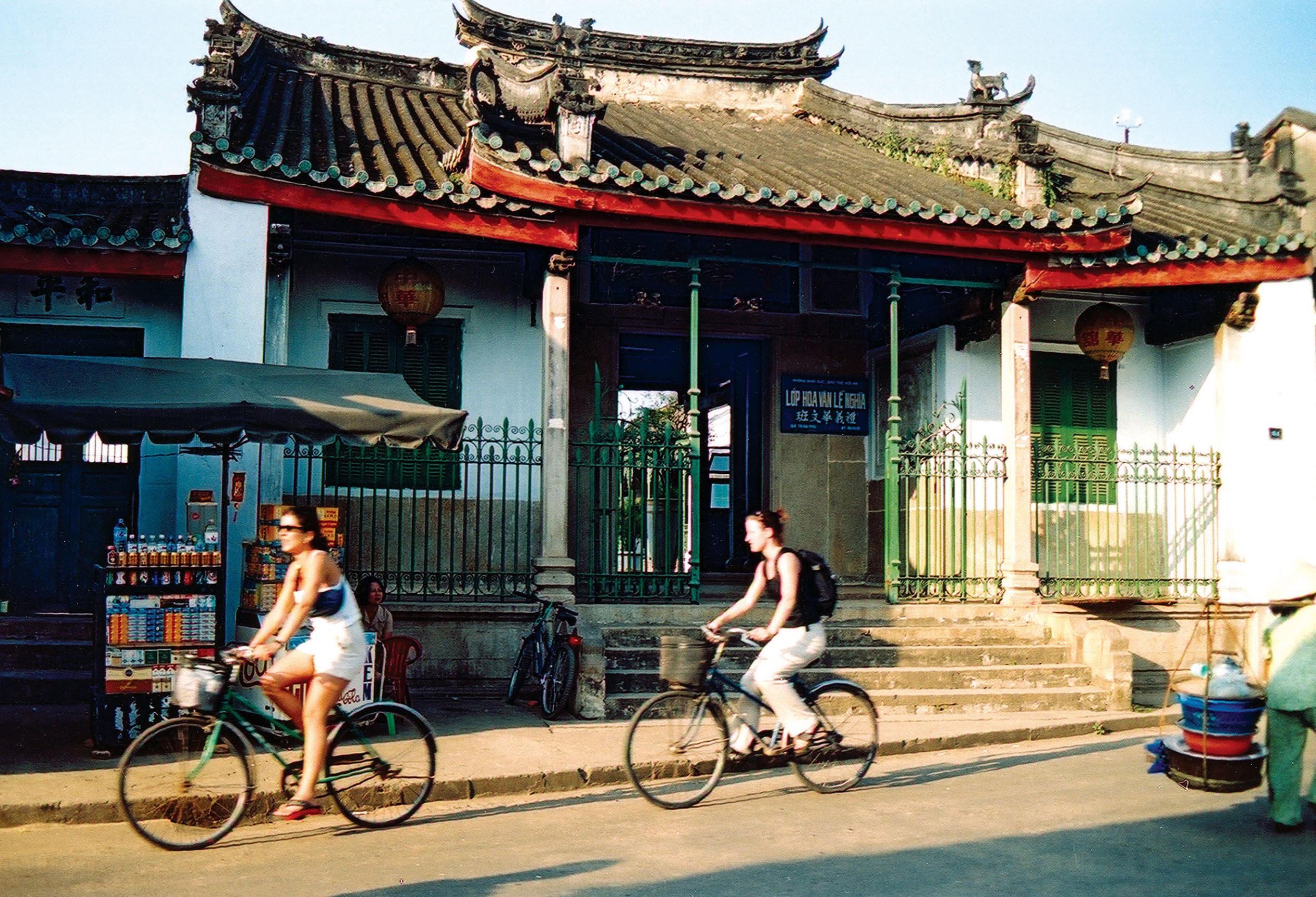 Riding a bike in Hoi An is a great experience