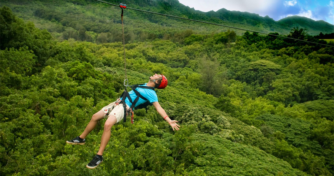Zipline in Hue bring you closer to nature