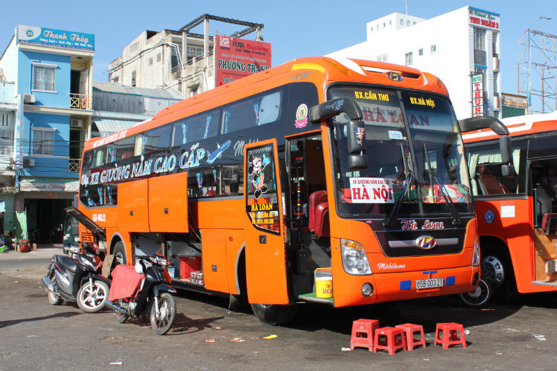 Bus from Can Tho to Hanoi