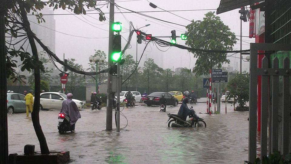 Heavy rain in July