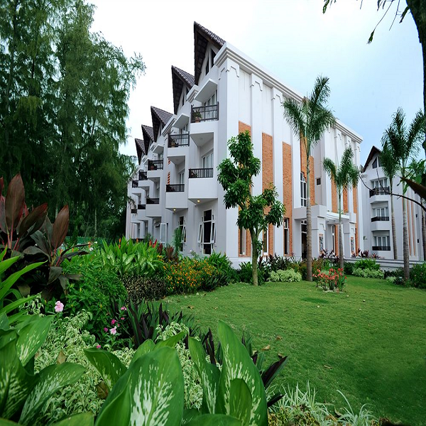 Enjoying the quiet space in Muine Bay Resort in Phan Thiet